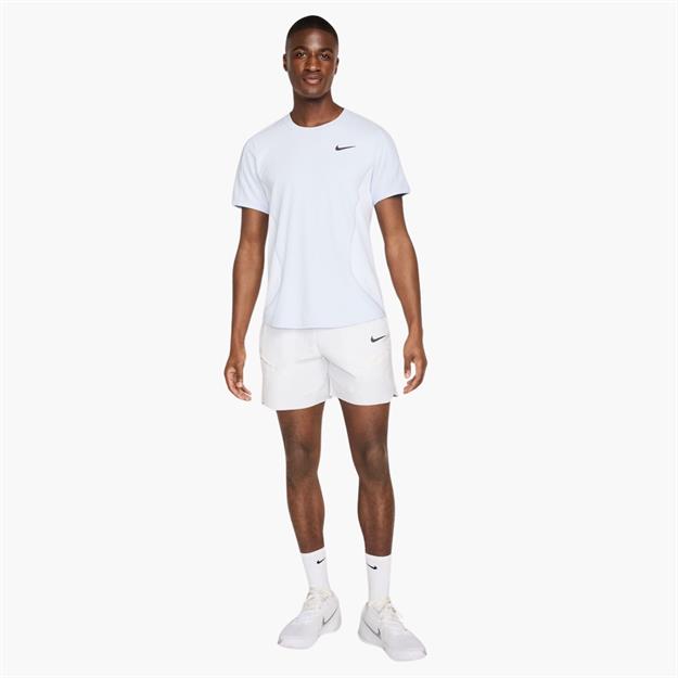 NikeCourt Slam Dri-FIT Tenis T-Shirt - Gri