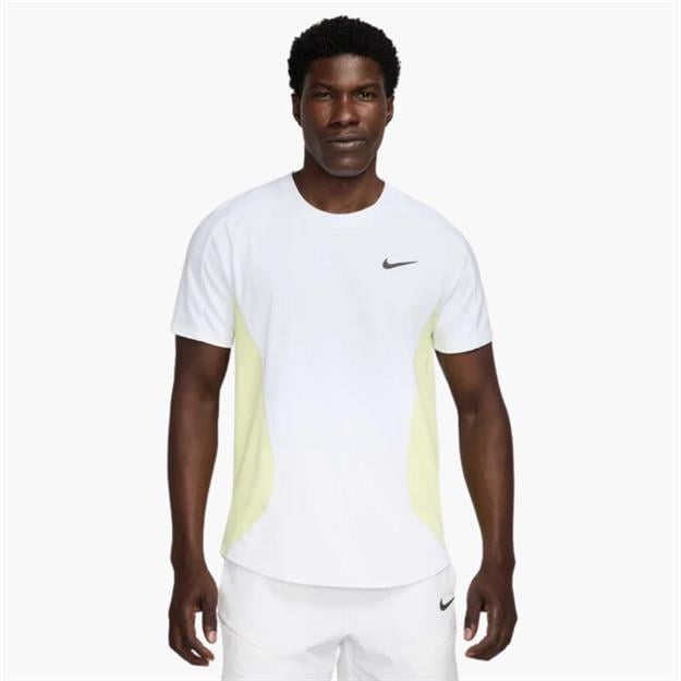 NikeCourt Slam Dri-FIT Tenis T-Shirt - Beyaz