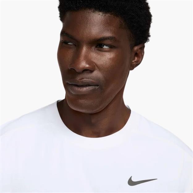 NikeCourt Slam Dri-FIT Tenis T-Shirt - Beyaz