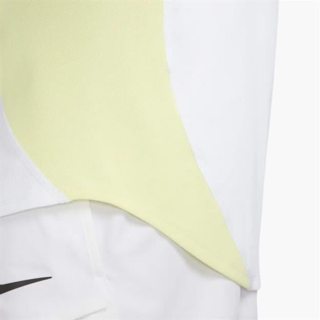 NikeCourt Slam Dri-FIT Tenis T-Shirt - Beyaz