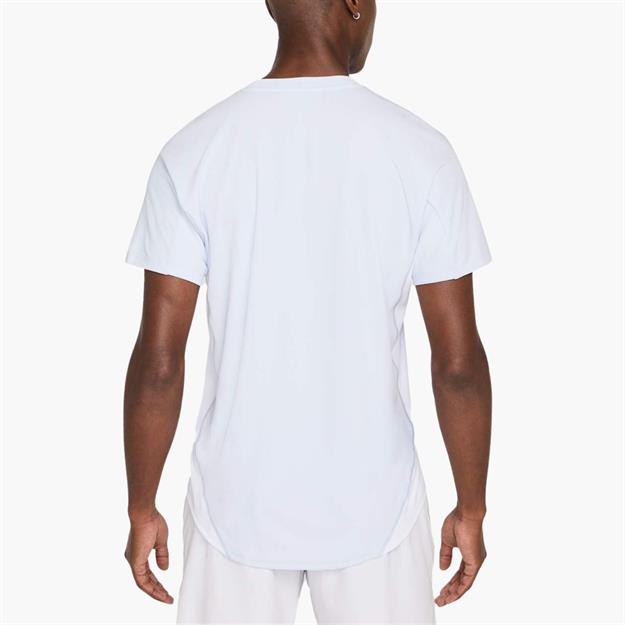 NikeCourt Slam Dri-FIT Tenis T-Shirt - Gri