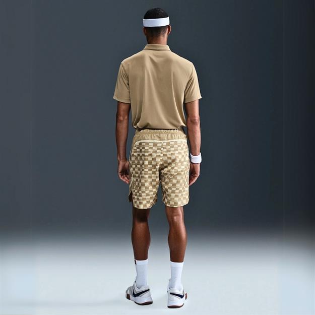 NikeCourt Victory 23 cm Tenis Şortu - Haki