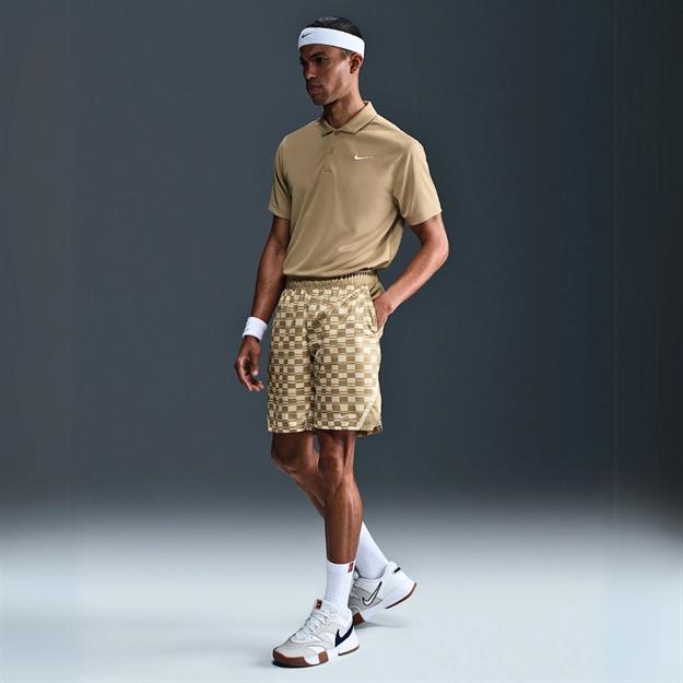 NikeCourt Victory 23 cm Tenis Şortu - Haki