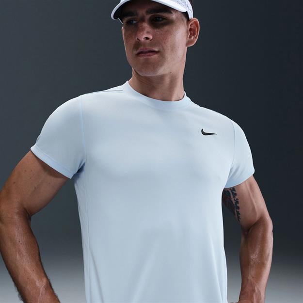 NikeCourt Victory Dri-FIT Tenis T-Shirt -Buz Mavisi