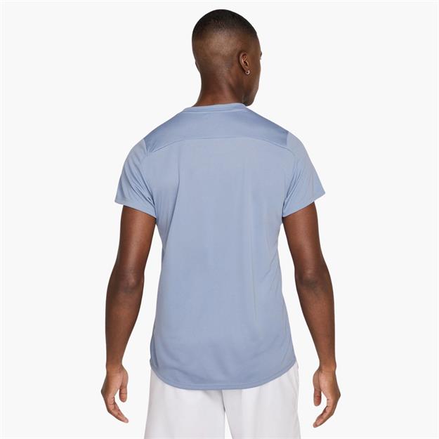 NikeCourt Victory Dri-FIT Tenis T-Shirt - Açık Mavi