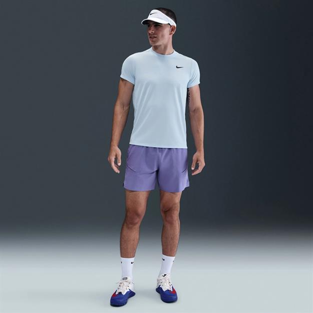NikeCourt Victory Dri-FIT Tenis T-Shirt -Buz Mavisi