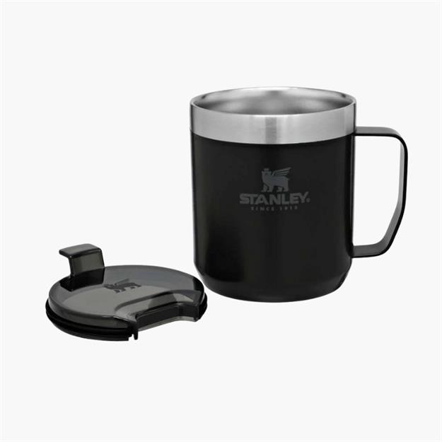 Stanley Klasik Paslanmaz Çelik Termos Bardak Siyah 0,35 LT 