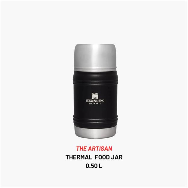 Stanley The Artisan Çelik Yemek Termosu 0.50 Lt - Siyah