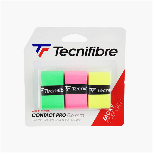 Tecnifibre Contact Pro Overgrip Unisex Renkli Raket Gribi