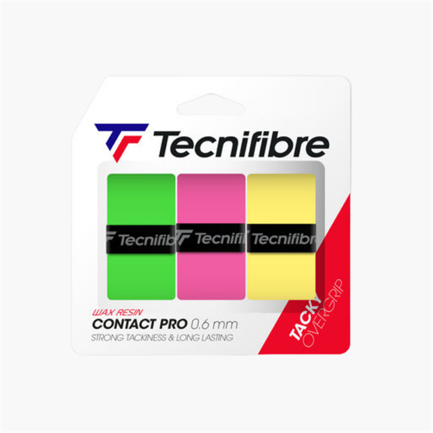Tecnifibre Contact Pro Overgrip Unisex Renkli Raket Gribi