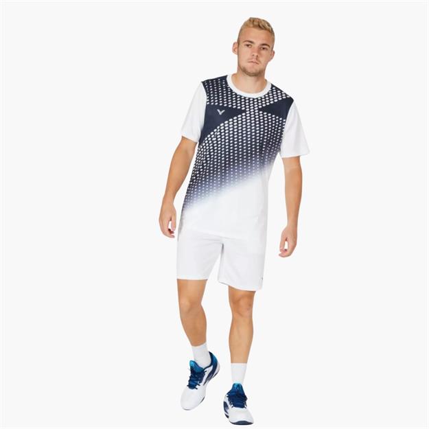 Victor Function Tenis Şortu 23 cm - Beyaz