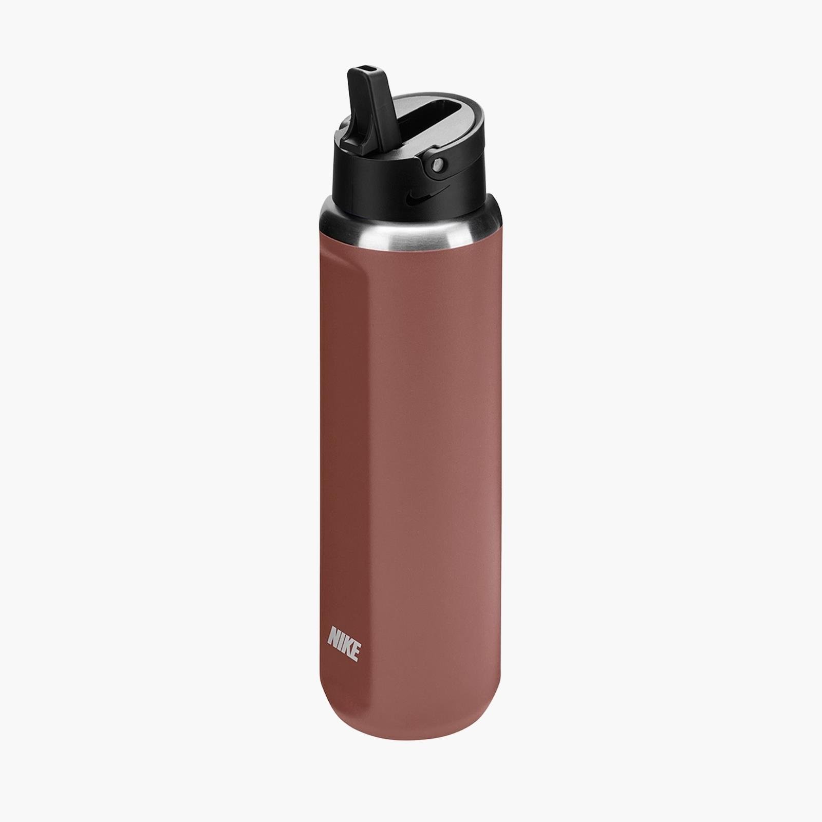 Nike Ss Recharge Straw Bottle 24 Oz 675ml Termos Matara Kahverengi