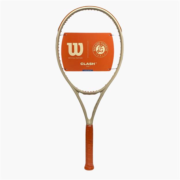Wilson Clash 100 v2 Roland Garros 2024 16X19 295 Gr Tenis Raketi