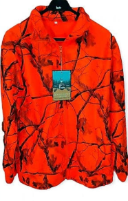 Turuncu Orman Desen Polar
