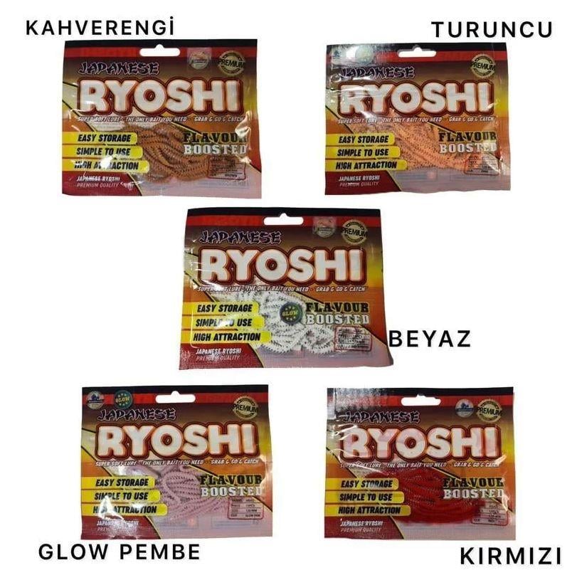 Japanese Ryoshi 12cm Kokulu LRF Silikonu