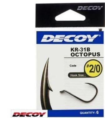 DECOY KR-31B Octopus Black Nickel Olta İğnesi