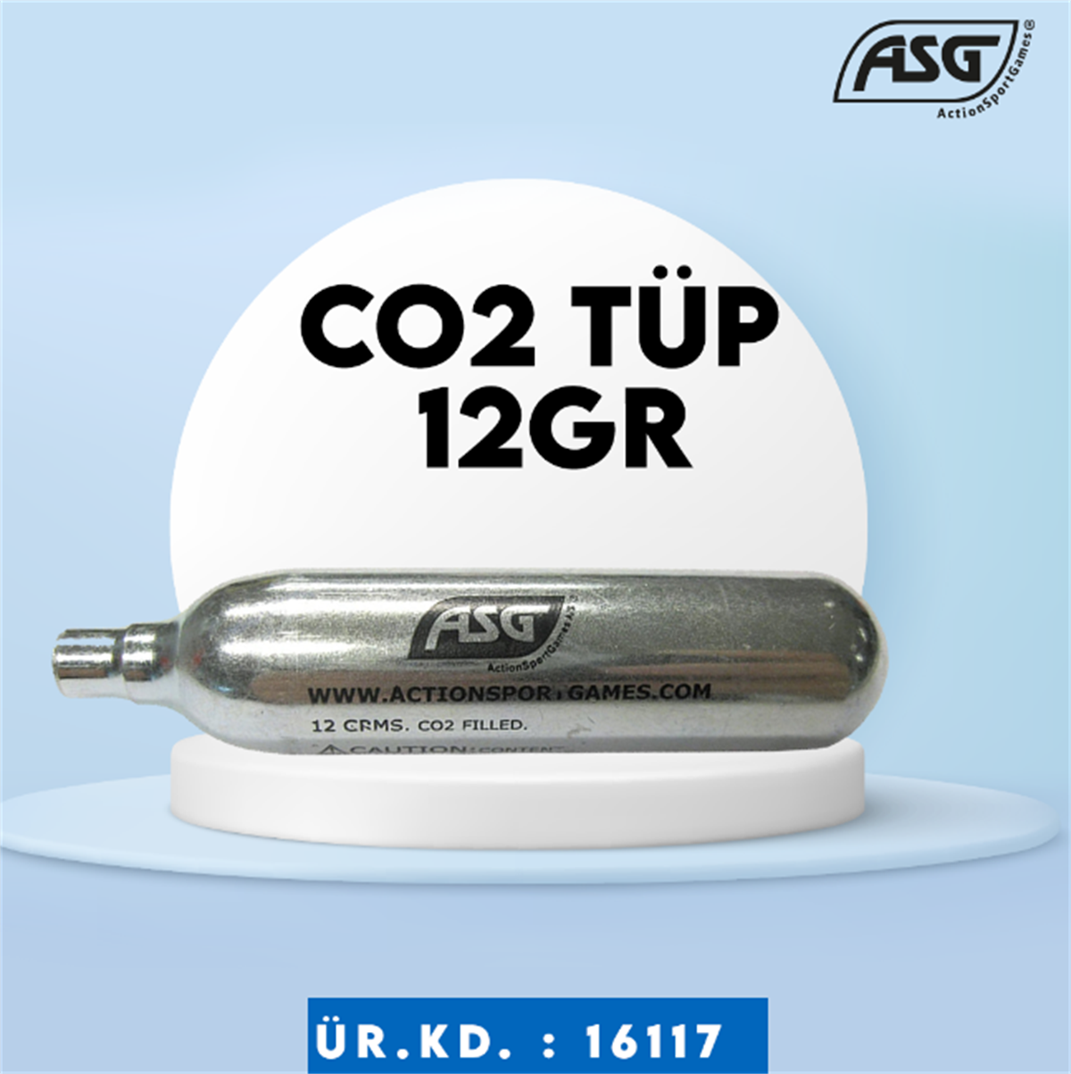 ASG 16117 CO2 TÜP 12GR