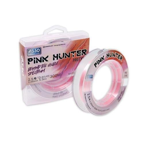Asso Pink Hunter Surf FC COATED Visible Line 300mt