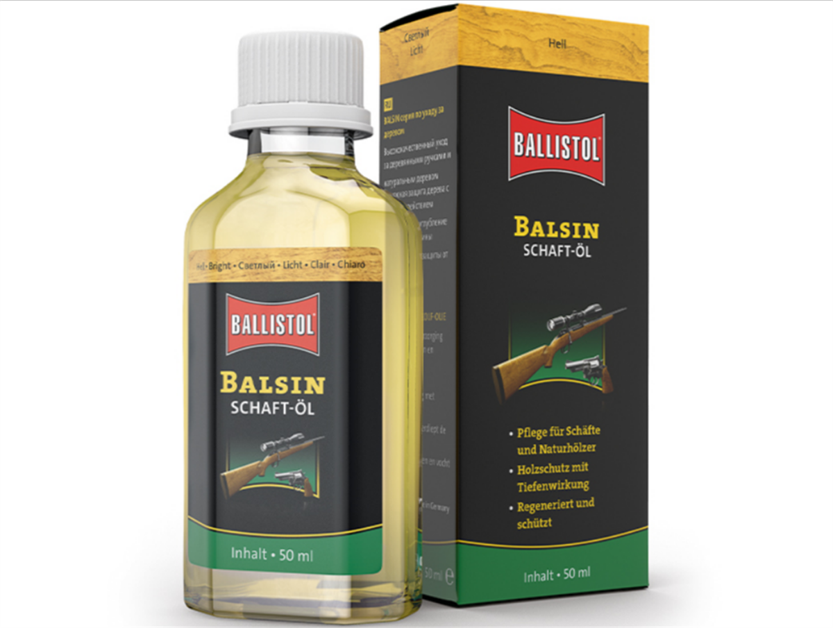 Ballistol Balsin Schaftöl 50 ml Bright Kundak Yağı