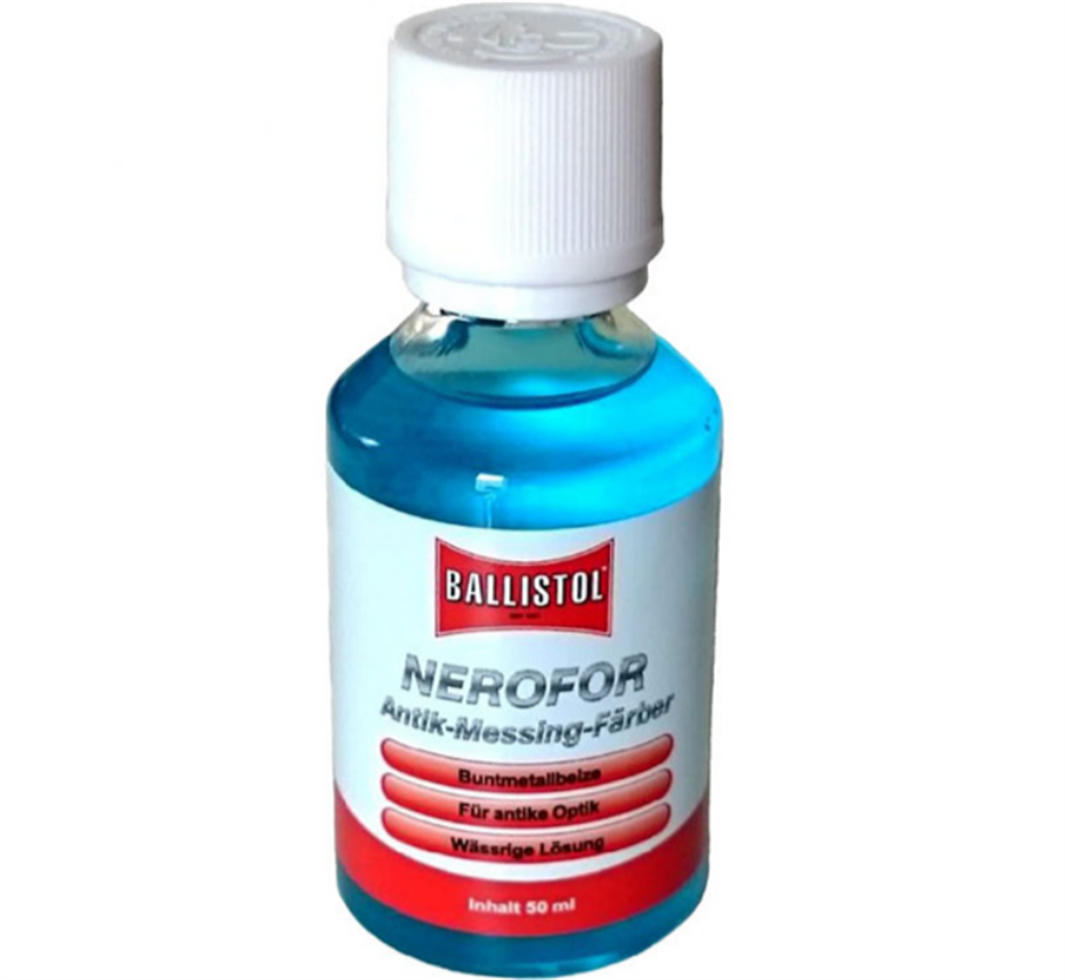 Ballistol Buntmetall-Farber Nerofor Bakır & Pirinç Parlatıcı Koruyucu 50 ml Boya