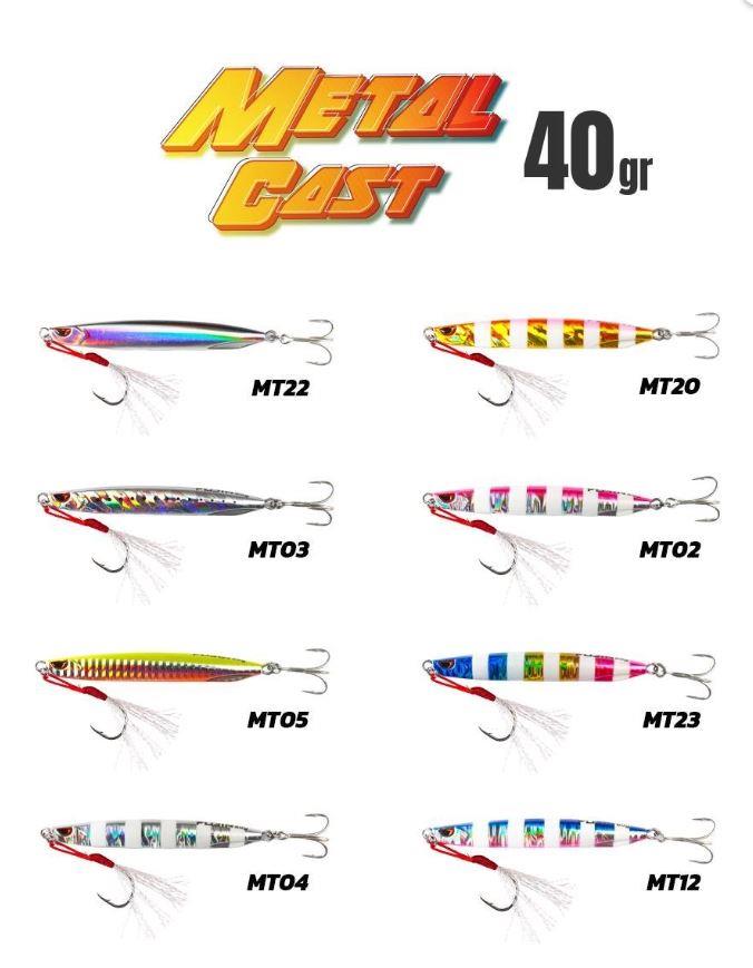 Fujin Metal Cast 40gr Shore Jig Metal Yem