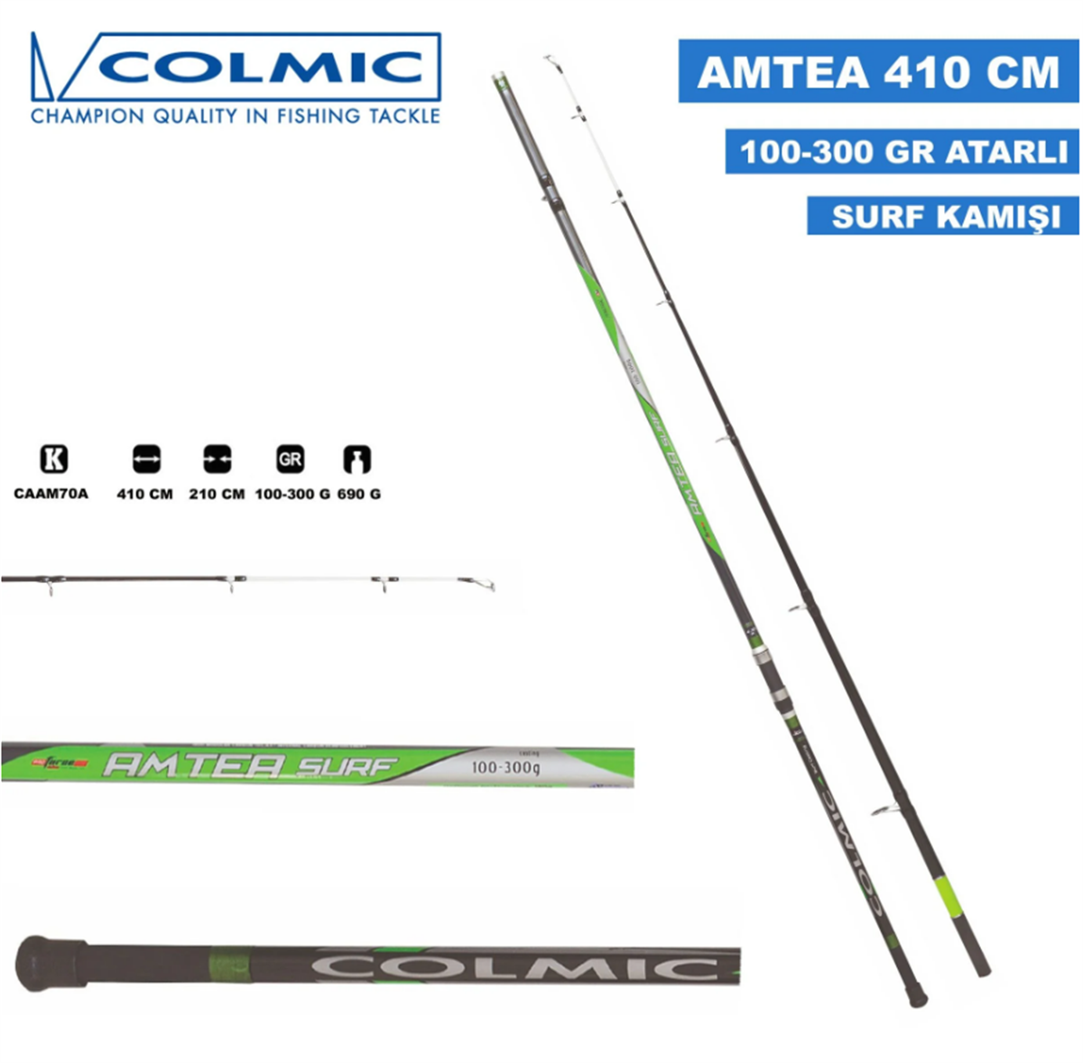 COLMIC Amtea Surf 4,10mt (100-300gr) - B(MN)