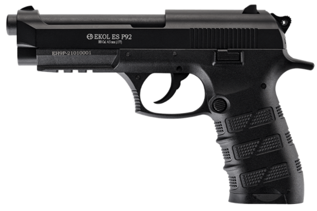 EKOL ES P92 Havalı Tabanca 4.5 mm - Siyah