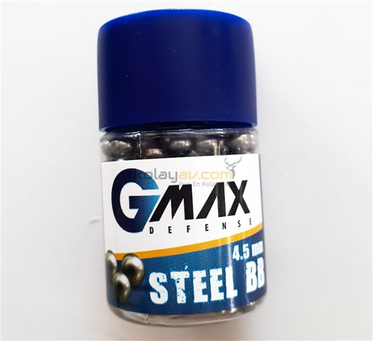 GMax Defense Steel BB 4,5 mm BBs Saçma (250 Adet)