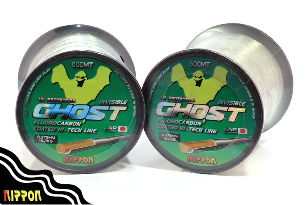 Nippon Ghost 600 mt FluoroCarbon Misina - 0,24mm