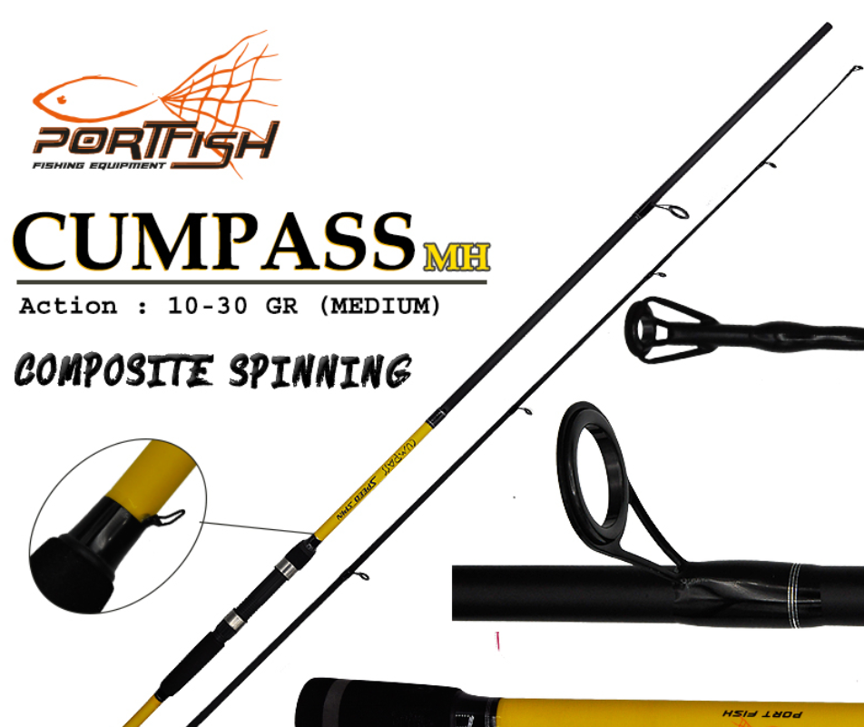 Portfish Cumpass 270cm Spin Kamış 10 - 30 gr