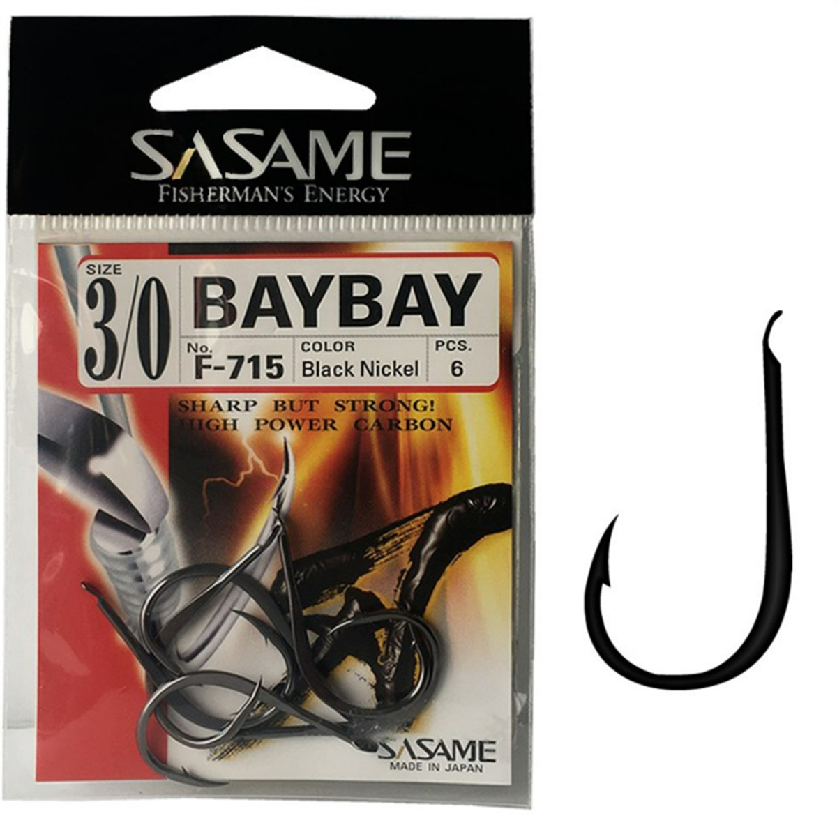 Sasame Bay Bay F-715 Serisi Olta İğnesi