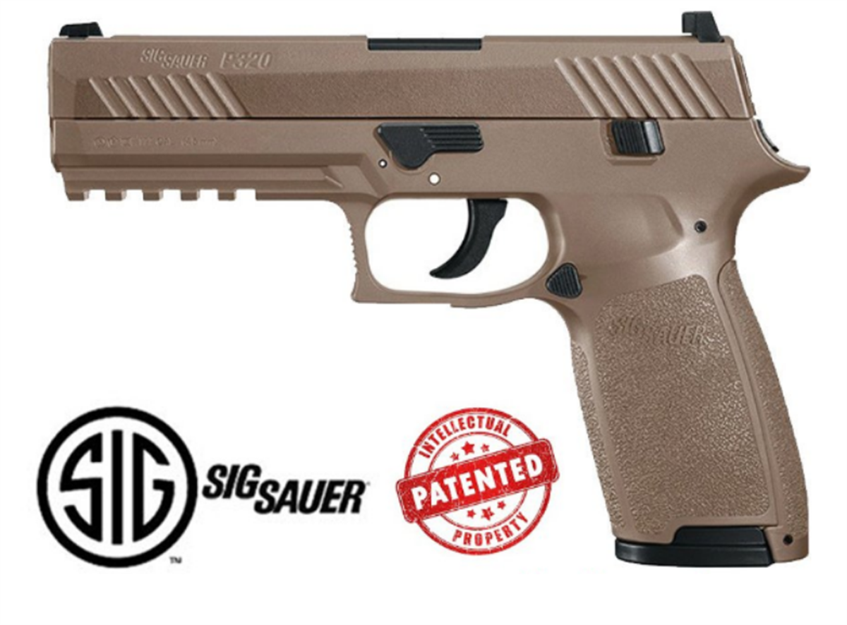 Sig Sauer P320 Çöl Blowback Havalı Tabanca (Pellet)