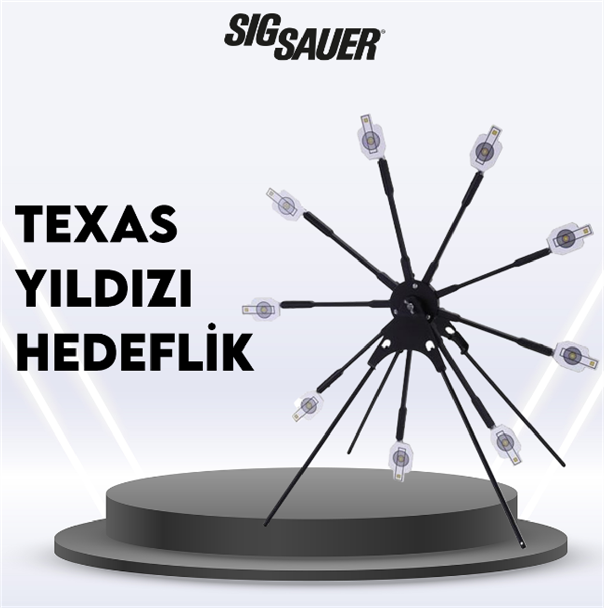 SIG SAUER TEXAS YILDIZI HEDEFLİK