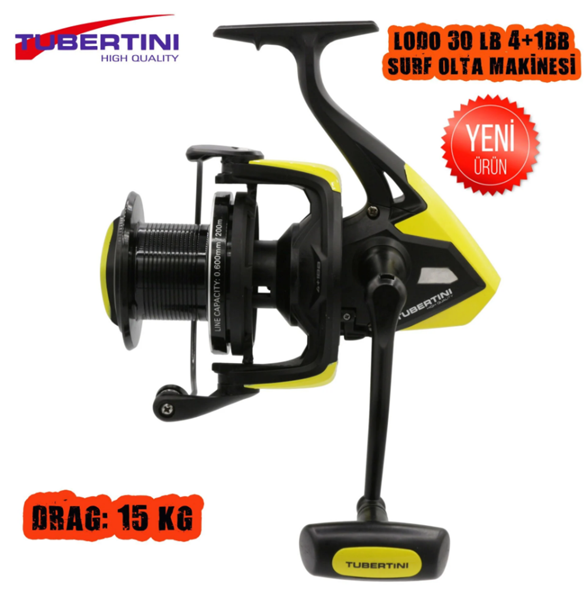 TUBERTINI Lodo 8000 4+1Bb 8000 30 lb Olta Makinesi