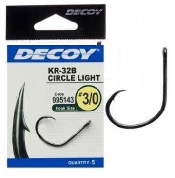 DECOY KR-32B Circle Light Black Nickel Olta İğnesi