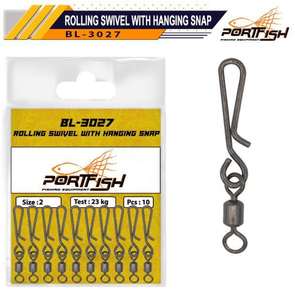 Portfish BL-3027 Hızlı Değişim Fırdöndüsü