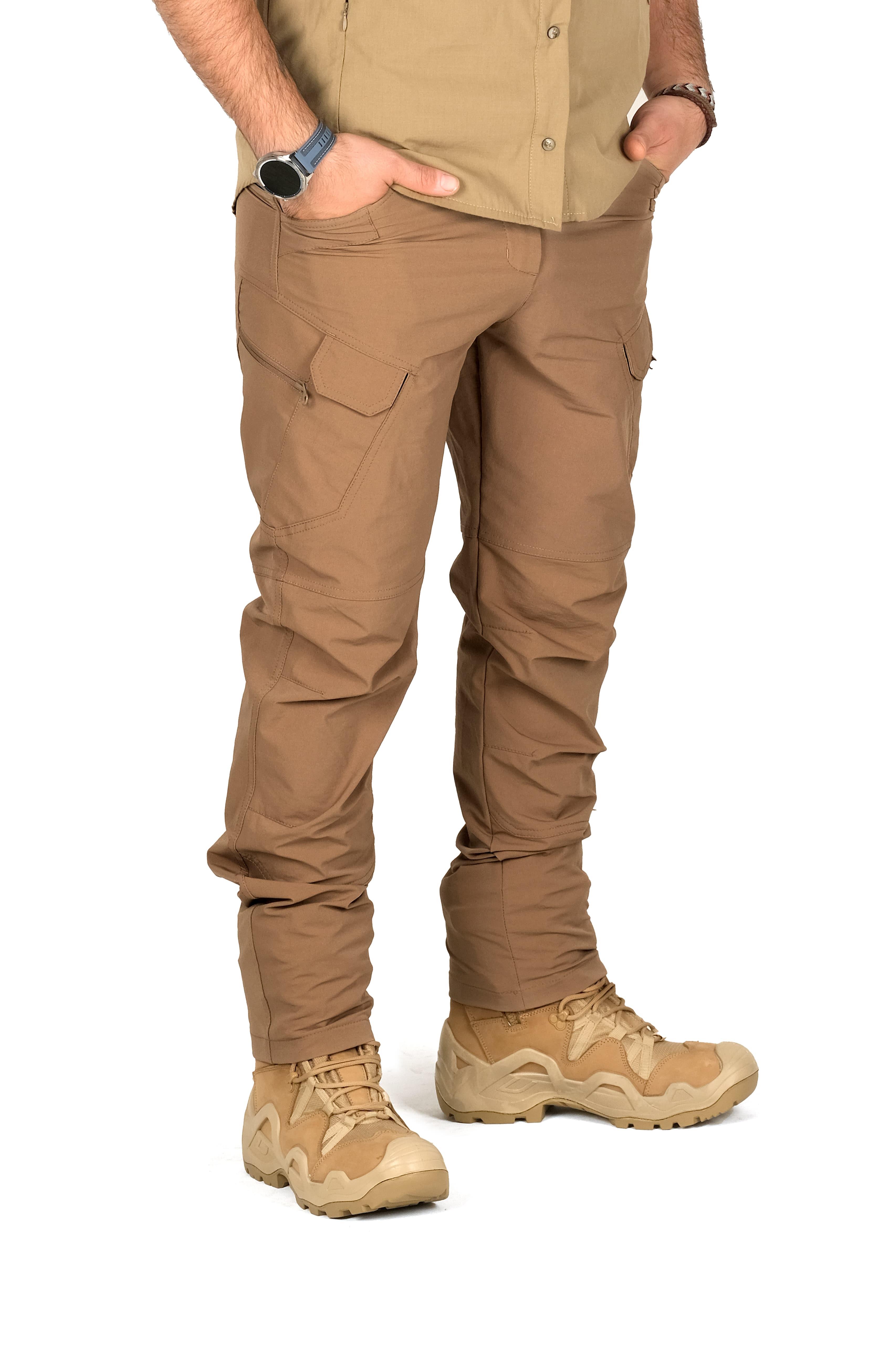 Kahverengi Tactical Pantolon