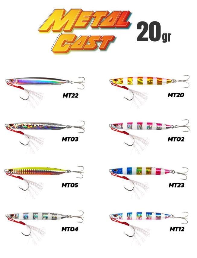 Fujin Metal Cast 20gr Light Jig Metal Yem