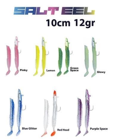 Fujin Salt Eel 10cm 12gr x2 Silikon Yem