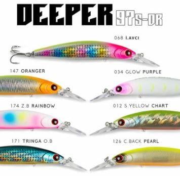 Fujin Deeper 97S-DR Sinking Maket Balık