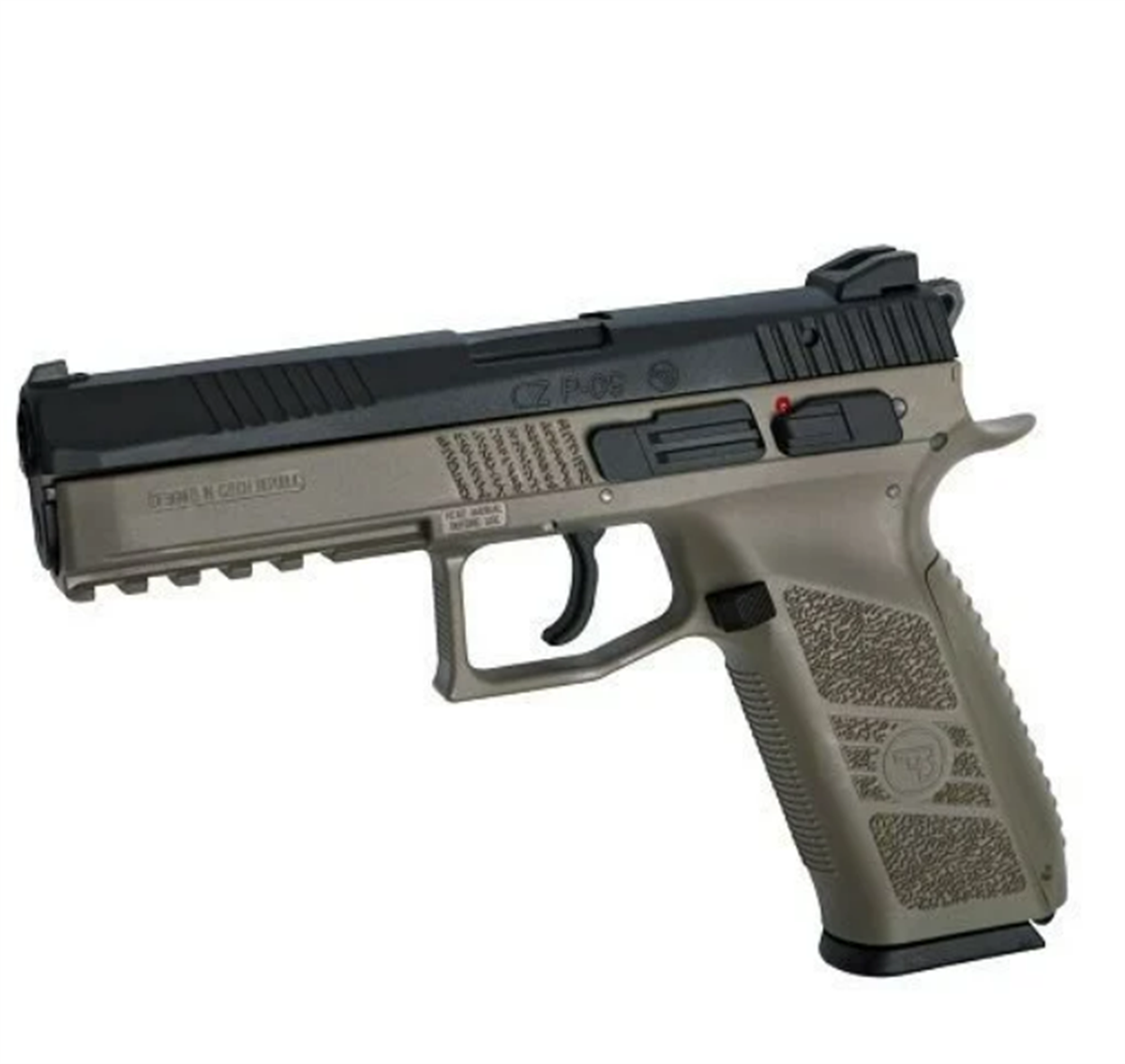 Asg CZ75 P09 Duty Blowback Airsoft Tabanca, Flat Earth