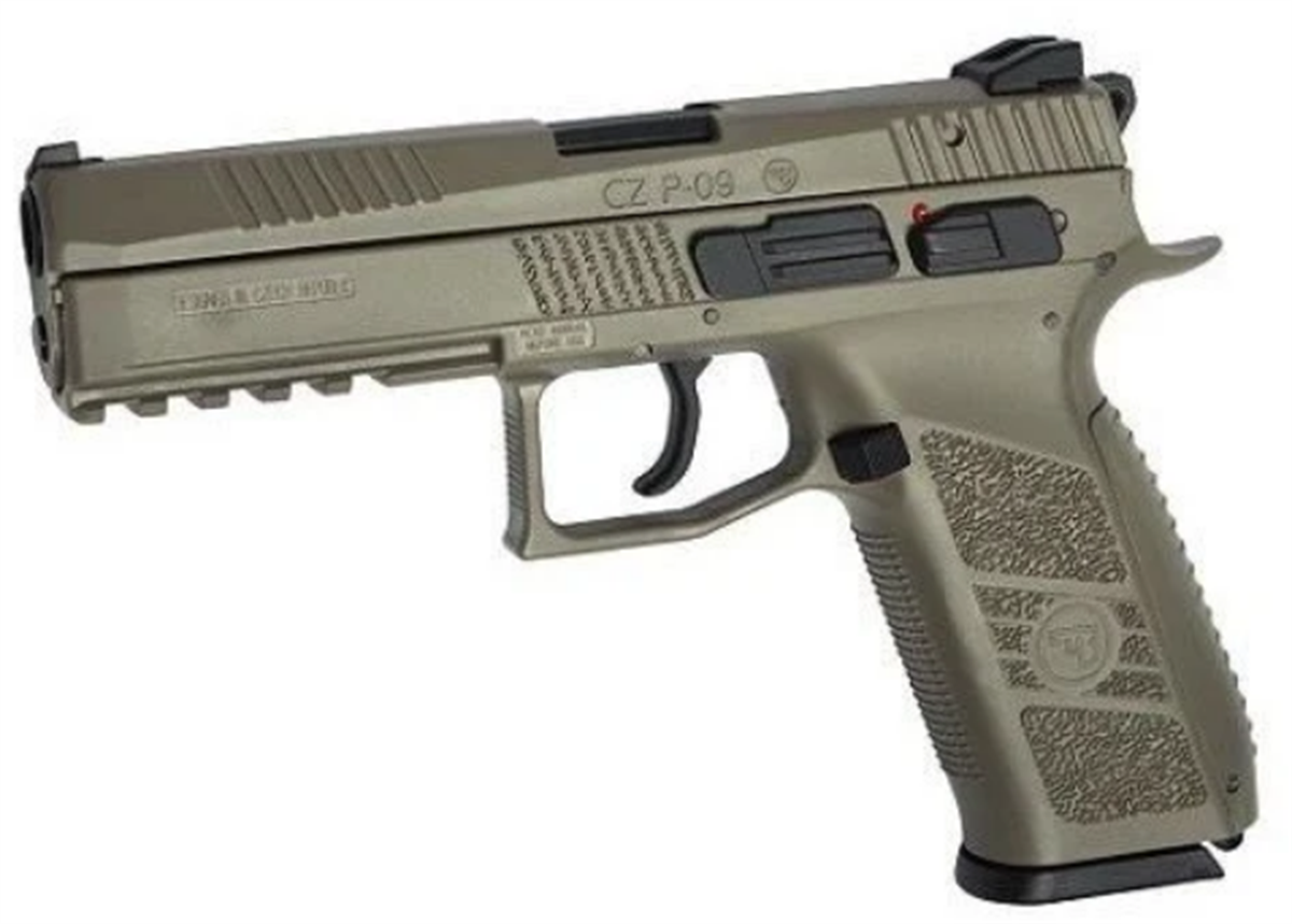 Asg CZ75 P09 Duty Blowback GBB Airsoft Tabanca, Çöl