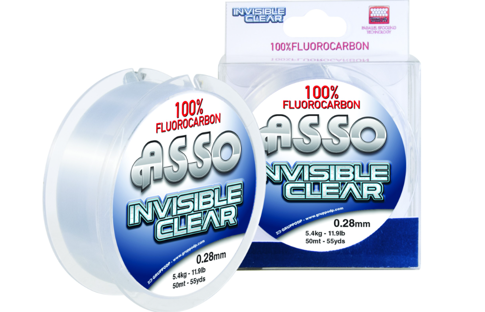 Asso Invisible Clear Paralel %100 Fluoro Carbon Misina 50mt