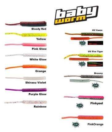 Fujin Baby Worm 5,2cm Floating LRF Silikonu