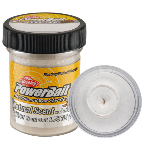 Berkley Powerbait Natural Glitter Trout Bait  Sahte Yemi