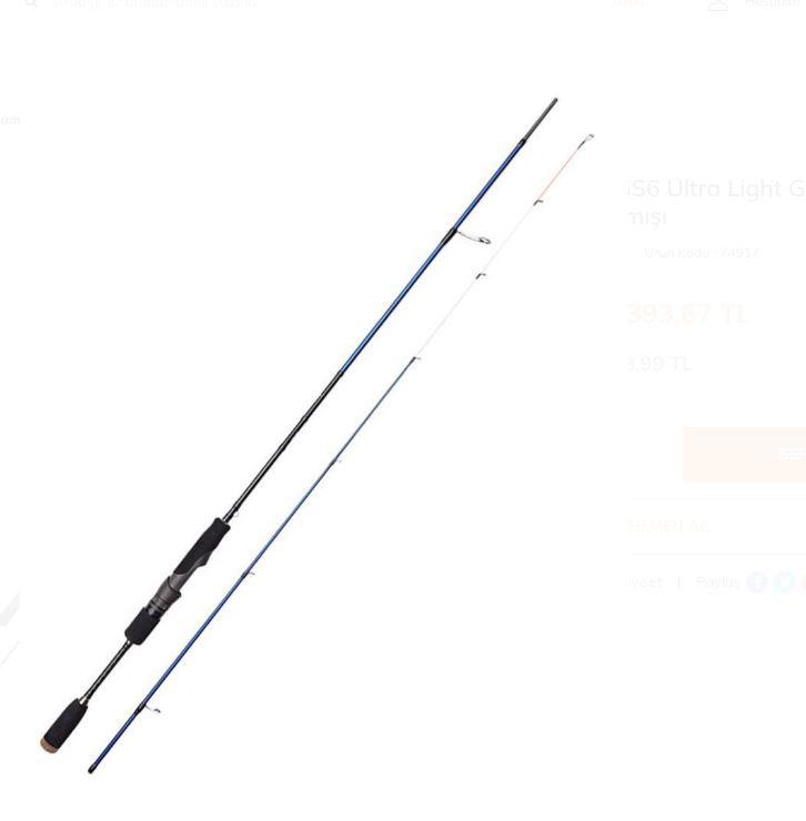 Savage Gear SGS6 Ultra Light Game 2.13m 1-8gr 2 P. Olta Kamışı