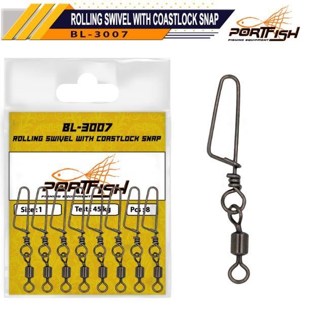 Portfish BL-3007 Klipsli Fırdöndü