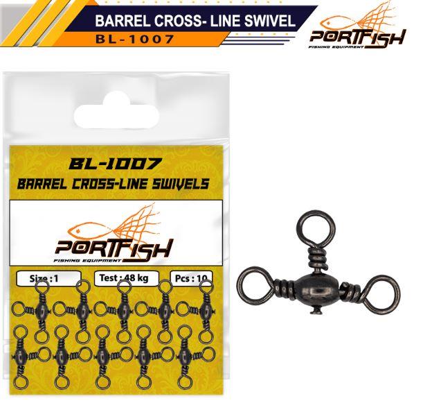 Portfish BL-1007 Üçlü Bilyalı Fırdöndü