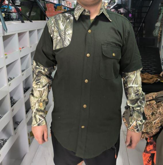 Duck Commander Haki Renk Avcı Gömlek