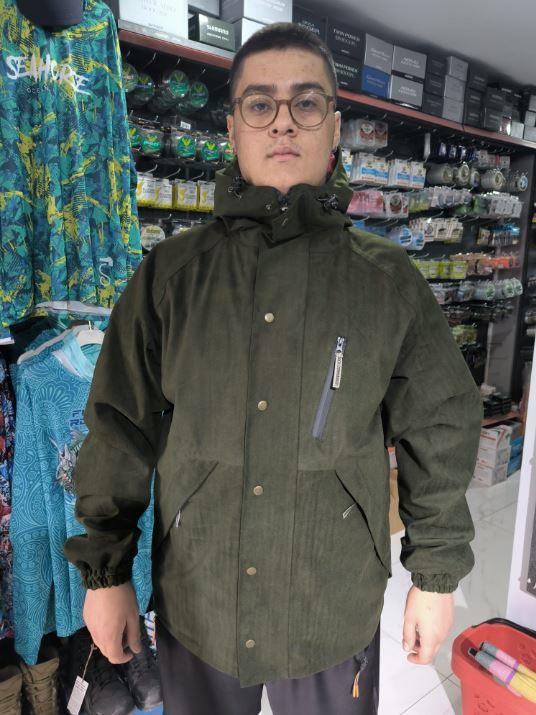Duck Commander Haki Renk Polarlı Mont 
